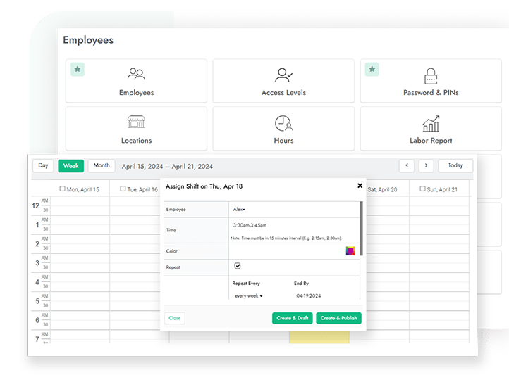 Give staff members user-friendly tools that allow them to perform their functions efficiently